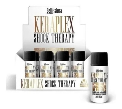 Bellissima Ampollas Keraplex Paso Nº 6 Shock Therapy X 12u