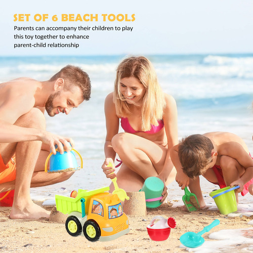 1 Juego De Juguetes De Arena Para Niños, Juguetes De Playa D