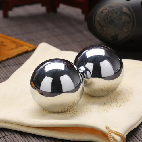 Bolas Chinas De Masaje De Manos Para Ejercitar Los Dedos, 2