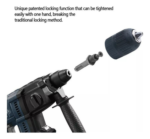 Mandril De Impacto Para Taladro, Mandril De 2-13 Mm