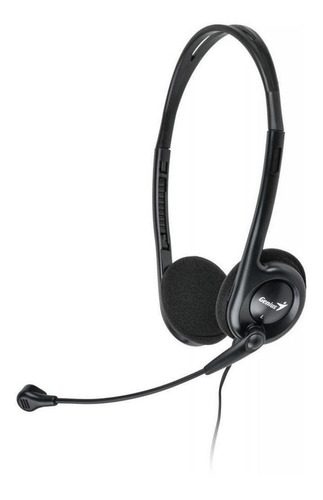 Imagen 3 de 3 de Audífonos Genius HS-200C negro