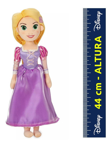 Imagem 4 de 5 de Pelúcia 100% Original Disney Store Princesa Rapunzel Média