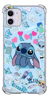 Capa Capinha Anti Shock Colagem Lilo Stitch