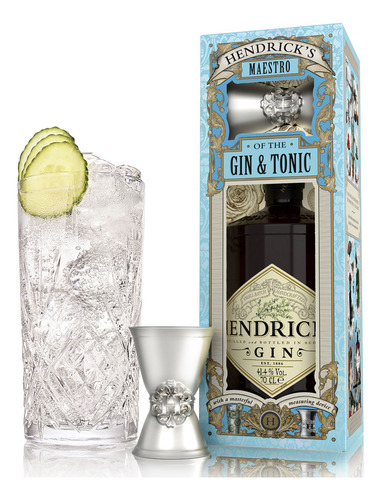 Gin Hendricks Premium 700 Ml Con Medidor Jigger