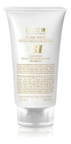 EXEL Pantalla Protectora Solar UVA - UVB Fps 31 150ml