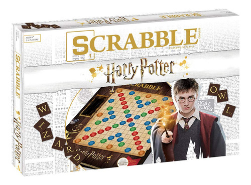 Juego De Mesa Scrabble World Of Harry Potter | Juego Oficia