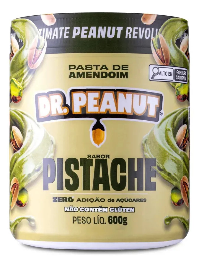 Suplemento Dr. Peanut en pasta sabor pistache x 600g