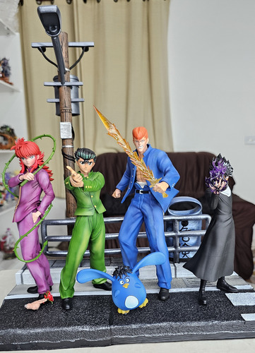Action Figure Yu Yu Hakusho Kurama Hiei Yusuke Kuwabara Piu