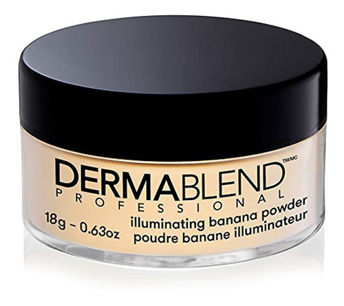 Dermablend Polvo De Plátano Iluminador, Maquillaje En Polvo