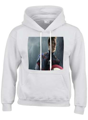 Buzo Hoodie America Superheroe Estrella R41