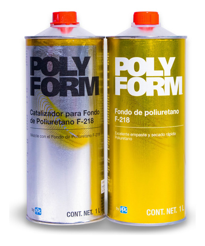 Kit Fondo Polyform F-218 1 Lt Transparente