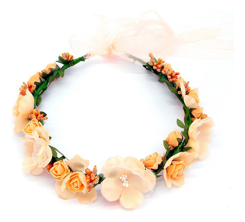 Diadema Para Mujer, Flores Florales, Guirnaldas Para El Pelo