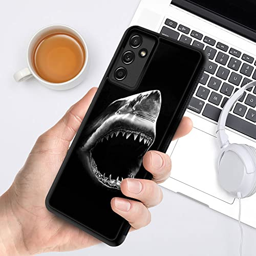 Funda Para Galaxy A14 5g Great Blanco Shark Luxury Pattern S