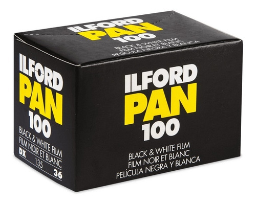Imagen 1 de 2 de Rollo Ilford Blanco Y Negro Pan 100 Asa - 135mm (942)