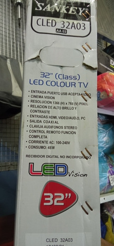 Imagen 3 de 5 de Televisor Led De 32 Hyundai Nwx2021-32 Tienda Física
