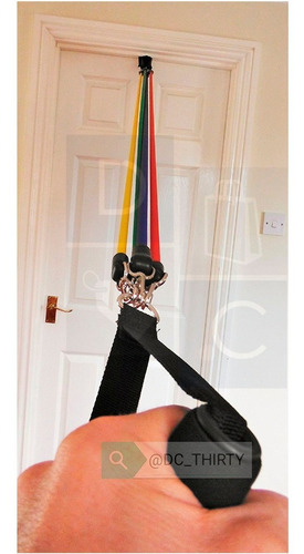 Kit Teraban Con Estuche Bandas De Resistencia Fitness