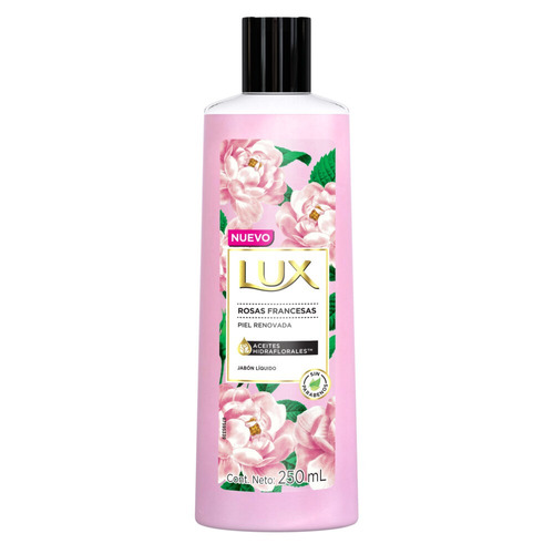 Imagen 1 de 2 de Jabón líquido Lux Rosas Francesas en botella 250 ml