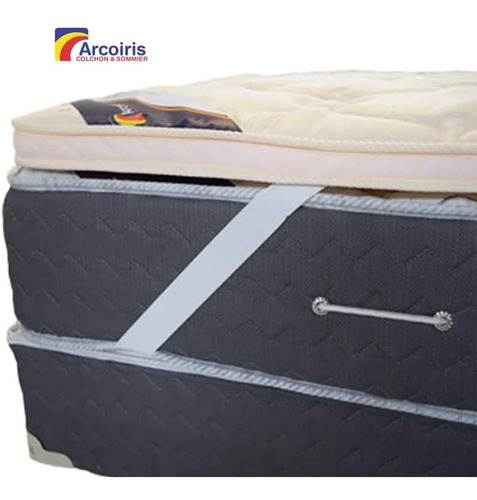 Imagen 2 de 6 de Arco Iris Pillow Hipersoft Desmontable Matelaseado 130x190