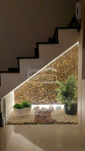 Imagem 8 de 15 de Lindo Sobrado Em Condomínio Muito Bem Decorado, De Primeira, Próximo Ao Andorianha Da Parada Pinto. - Cf37224