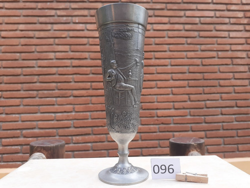 Vaso 200ml Caliz Vikingo Estaño Alemania Tarro Medieval 096