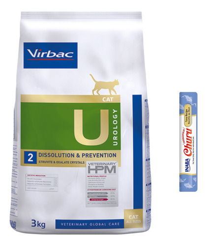 Hpm Virbac Cat Urology Dissolution & Prevention 3kg+ Regalo
