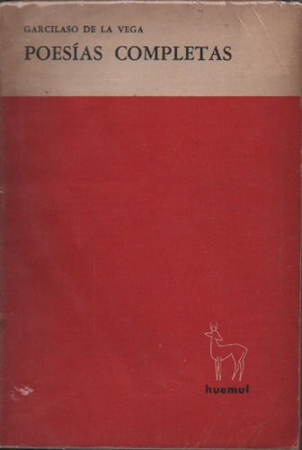 Poesías Completas Garcilaso De La Vega 