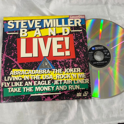 Ld Laserdisc - Steve Miller Band 