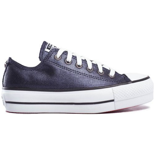 Converse Chuck Taylor All-star Plataforma Lift Ox Shine Blue