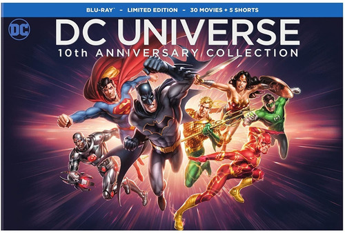 Blu Ray Dc Universe - Giftset Luxo 30 Filmes - Lacrado. Raro