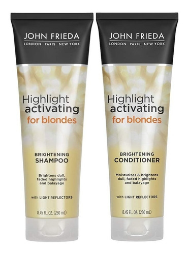 John Frieda Shampoo Sheer Blonde Highlight  Pack C/2