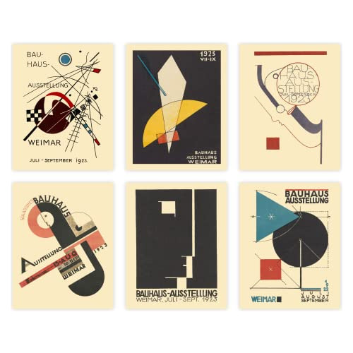 Gallery Wall | Bauhaus Exhibition Posters Museum Art Pr...