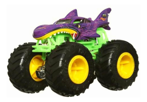 Hot Wheels Monster Trucks 1:64 Color Shifter Tiger Shark