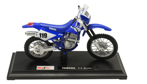 Yamaha Tt - R250 Escala 1:18 Maisto. 12cms.
