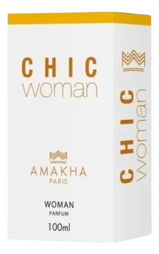 Perfume Chic Woman Amakha Paris - 100ml Original