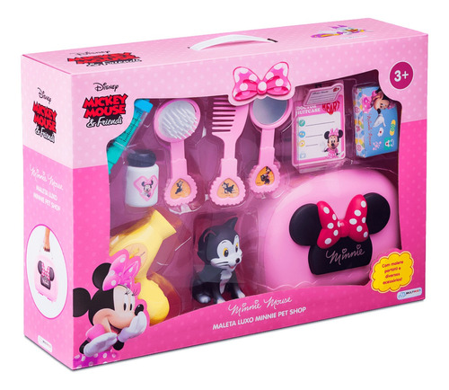 Kit Maleta Bolsa De Médico Veterinário Infantil Minnie