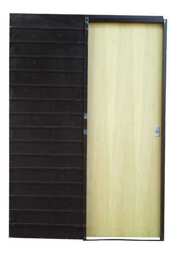 Puerta Corrediza Guatambu Chapa 18 70x200x10