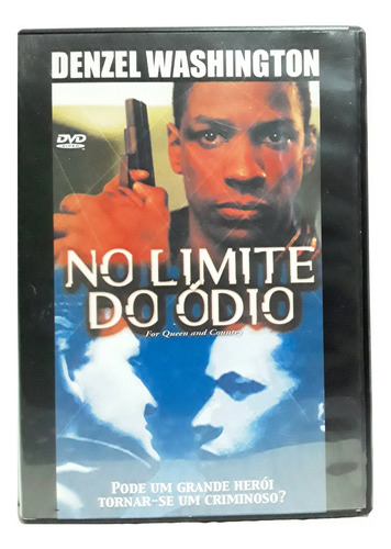 Dvd No Limite Do Ódio ( Herói Sem Pátria ) Denzel Washington