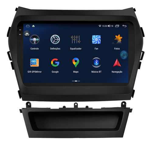 Multimidia Santa Fe 14/19 Proton G3 Android 6gb 64 Voz 9p 4g