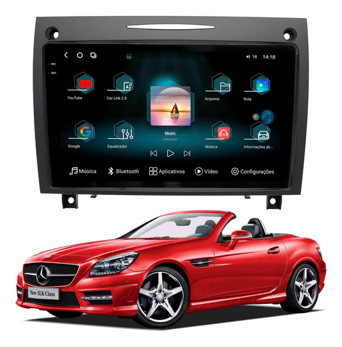 Multimidia Aikon Fóton G3 Slk 2004 A 2011 12+256gb Octa 9p