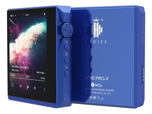 Hidizs Ap80 Pro-x - Reproductor De Msica Bluetooth Mqa Portt