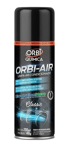 Limpa Ar Condicionado Automotivo Spray Higienização Orbi-air