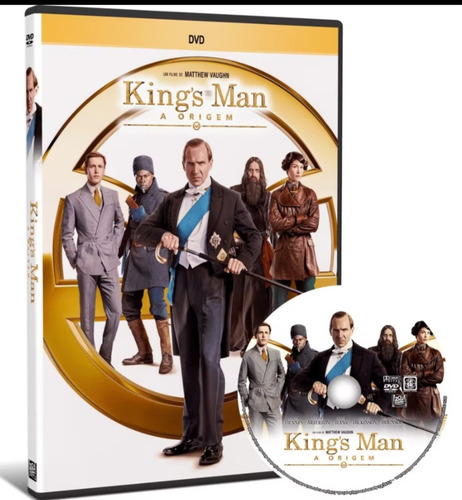 Dvd Trilogia: Kingsman ( 3 Filmes )