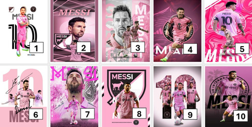 75 Morralitos Lio Messi Inter Miami Fiesta Dulcero Mod062