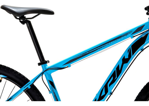 Bicicleta Aro 29 Krw Spot Alum Shimano Acera 27v Trava Sx13 Cor Azul/preto