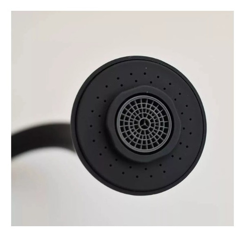 Torneira Bancada Gourmet Preta Flexível 2 Jatos Com Filtro