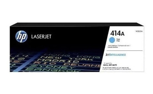 Cartucho De Toner Hp Laserjet 414a Cian