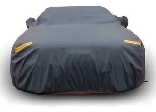Funda Gruesa Afelpada Para Auto Sedan: Color Gris