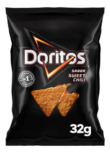 Doritos Sweet Chili Elma Chips Pequeno Kit 7 Pacotes Atacado