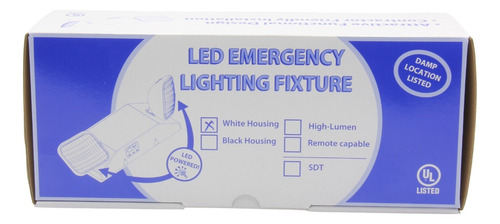 Luminario Beghelli Led De Emergencia Xlp 2x1w 120-277v