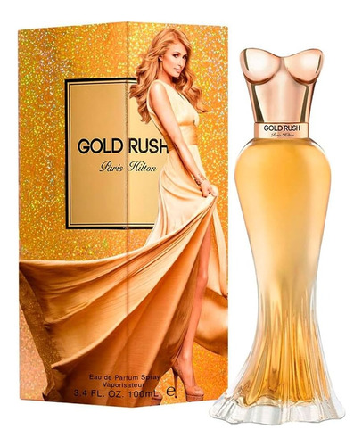 Perfume Paris Hilton Gold Rush Eau De Parfum 100ml Para Dama